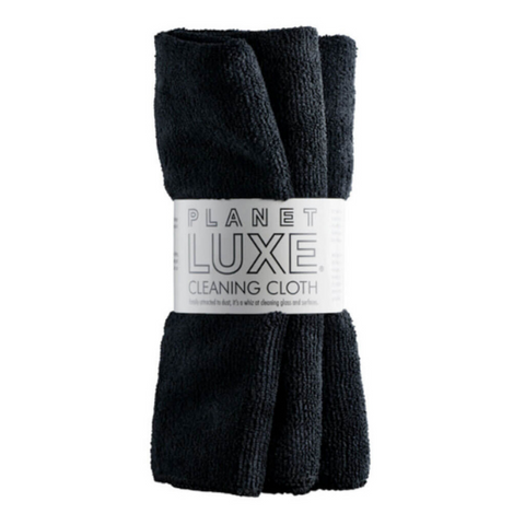 Planet Luxe Black Cleaning Cloths