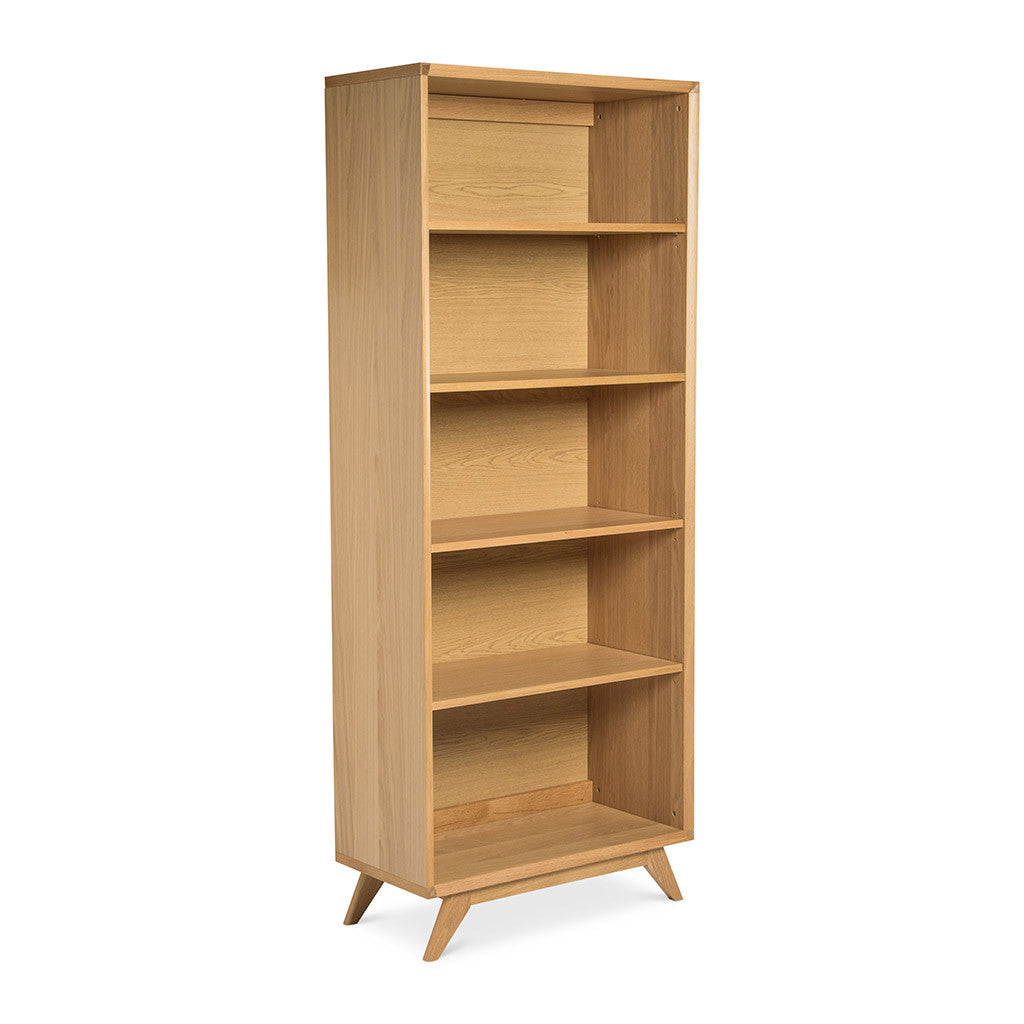 Erika Scandinavian Wooden Bookcase The Design Edit