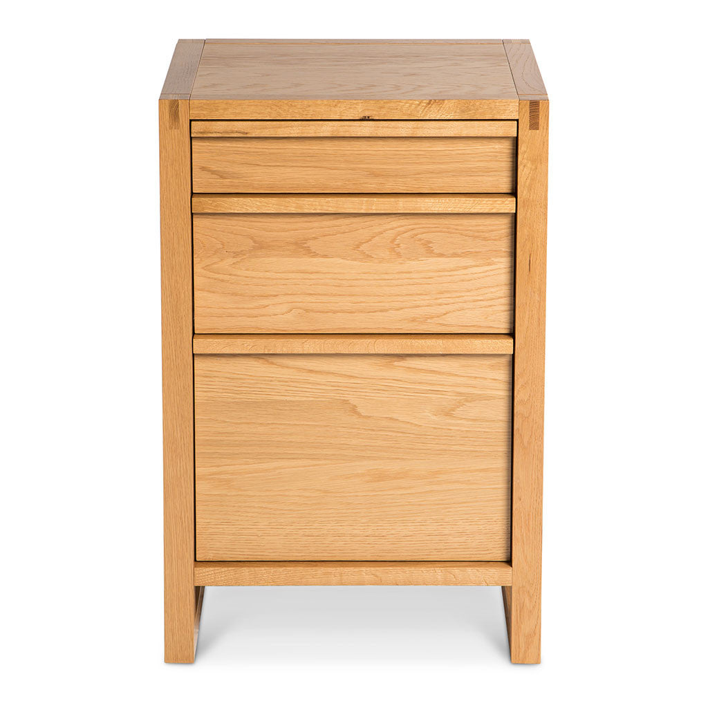 Kristof Wooden Filing Cabinet The Design Edit