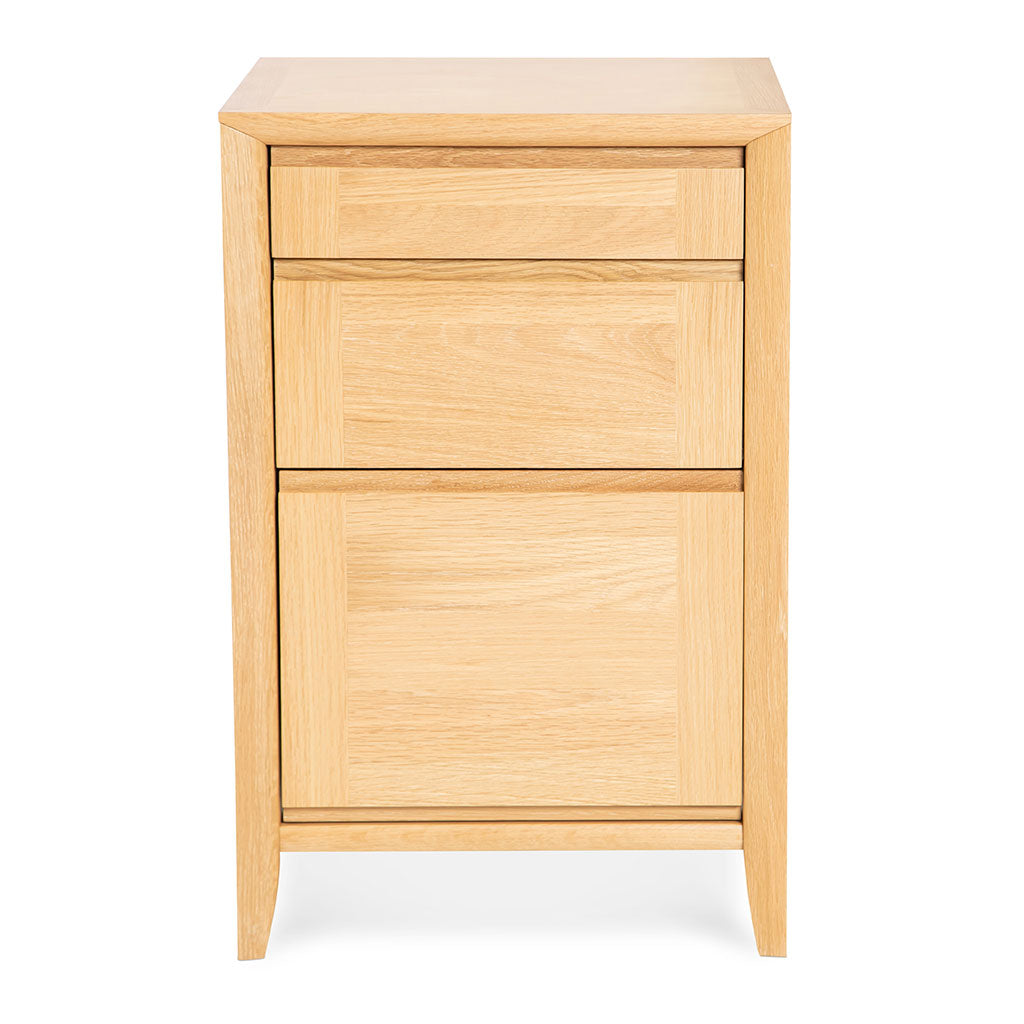 Mabel Country Scandinavian Wooden Filing Cabinet The Design Edit