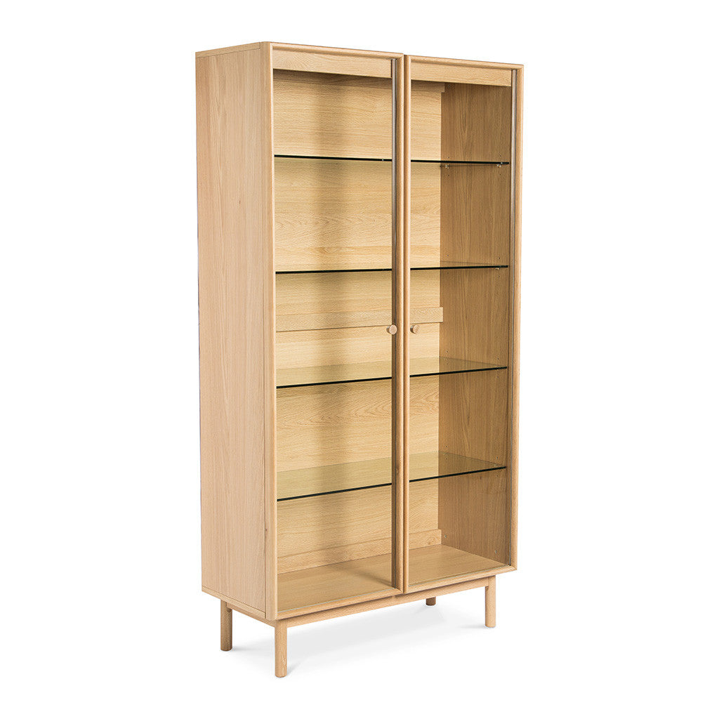 Natsumi Modern Japanese Wooden Display Cabinet The Design Edit