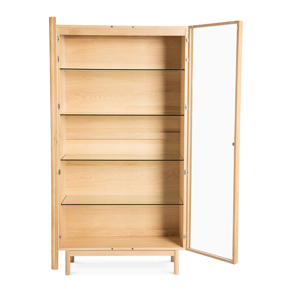 Natsumi Modern Japanese Wooden Display Cabinet The Design Edit