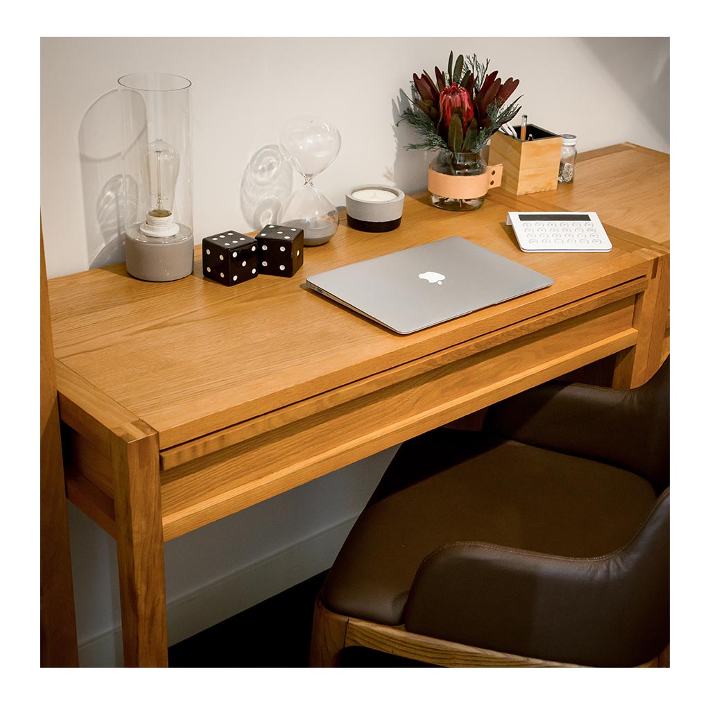 Kristof Wooden Desk The Design Edit