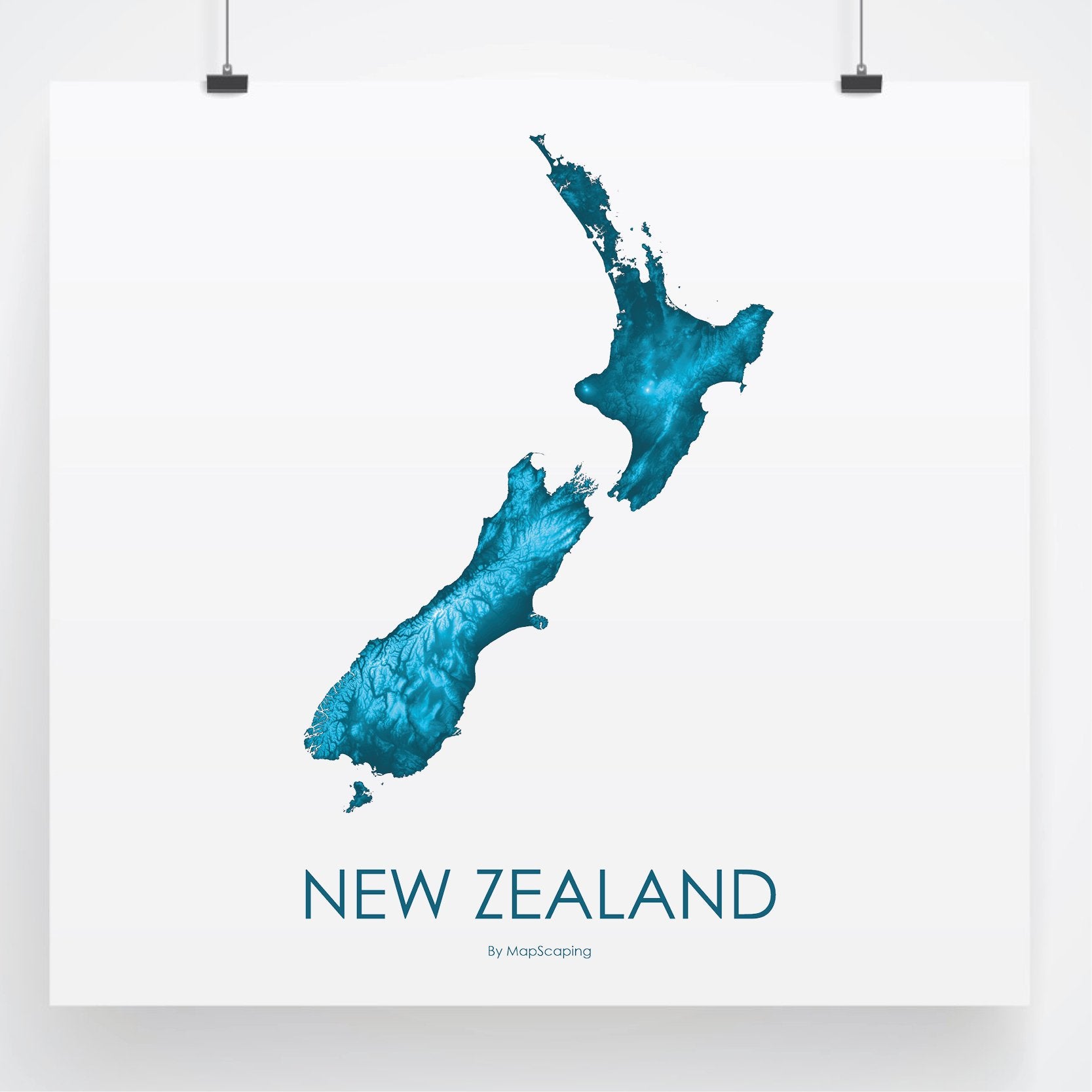 Map Of New Zealand Petroleum Blue