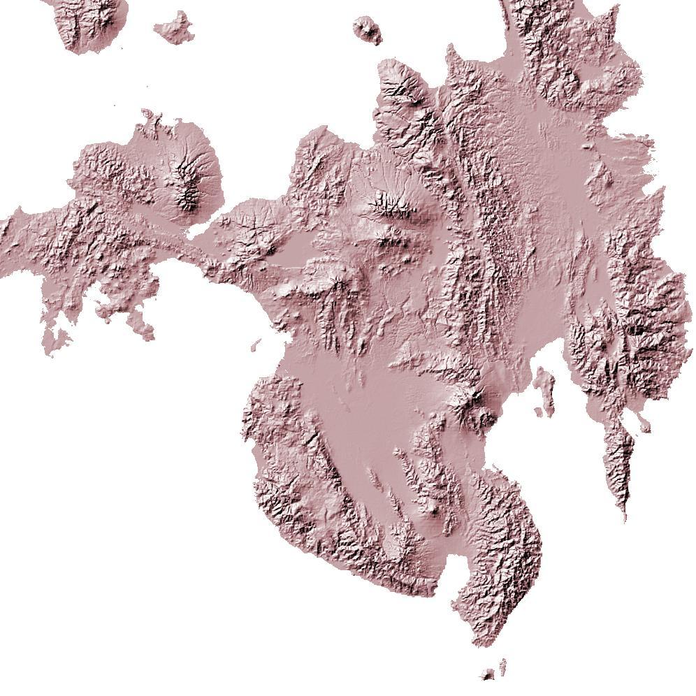 Philippines Topographic Wall Art Map Mapscaping Com