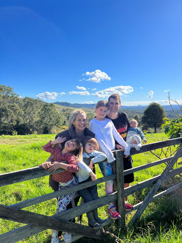 Libby Trickett and her family