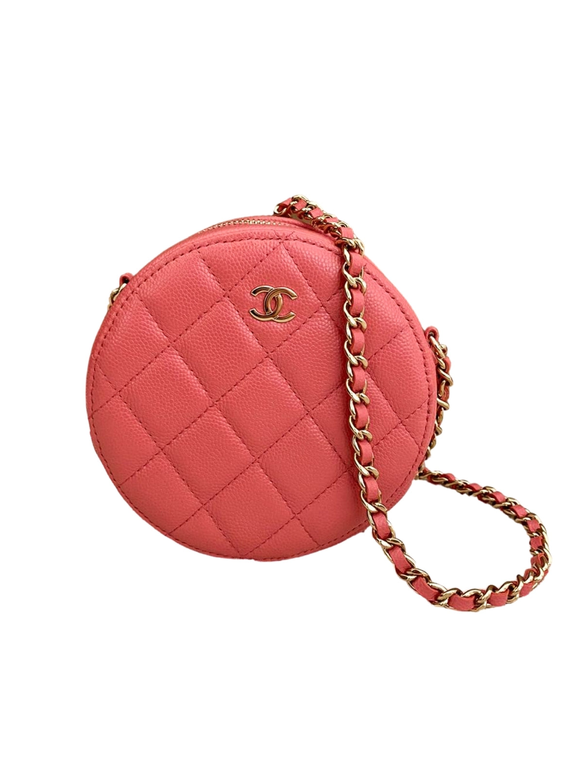 chanel round clutch