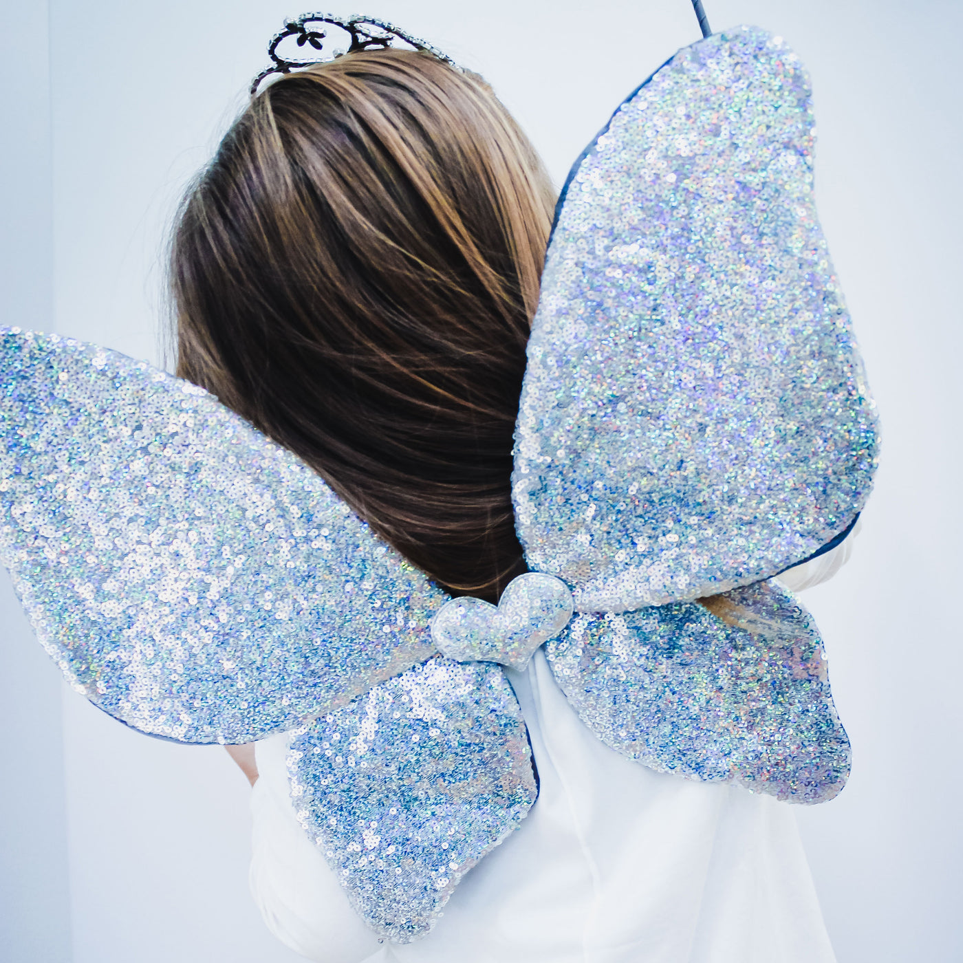 Sparkle sequin wings