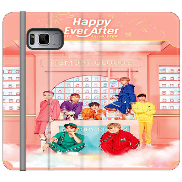 Bts Happy Ever After Samsung Galaxy S8 Flip Case Frostedcase