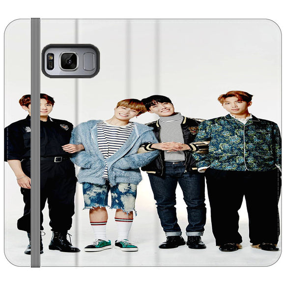 Group Bts Photoshoot Festa 17 Samsung Galaxy S8 Flip Case Frostedc Frostedcase