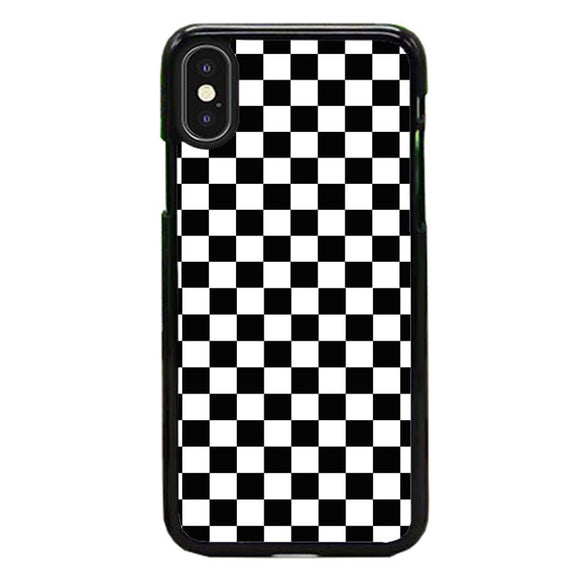 Vans Black And White Squares iPhone XS 