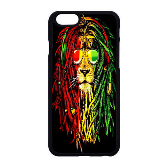 Warrior Lion Rasta Bob Marley iPhone 6|6S Case | Frostedcase