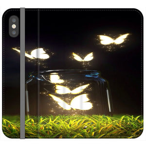 Cute Wallpapers Butterfly Iphone Xs Max Flip Case Frostedcase