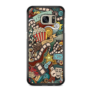 Papel De Parede Cinema Samsung Galaxy S7 Edge Case Frostedcase