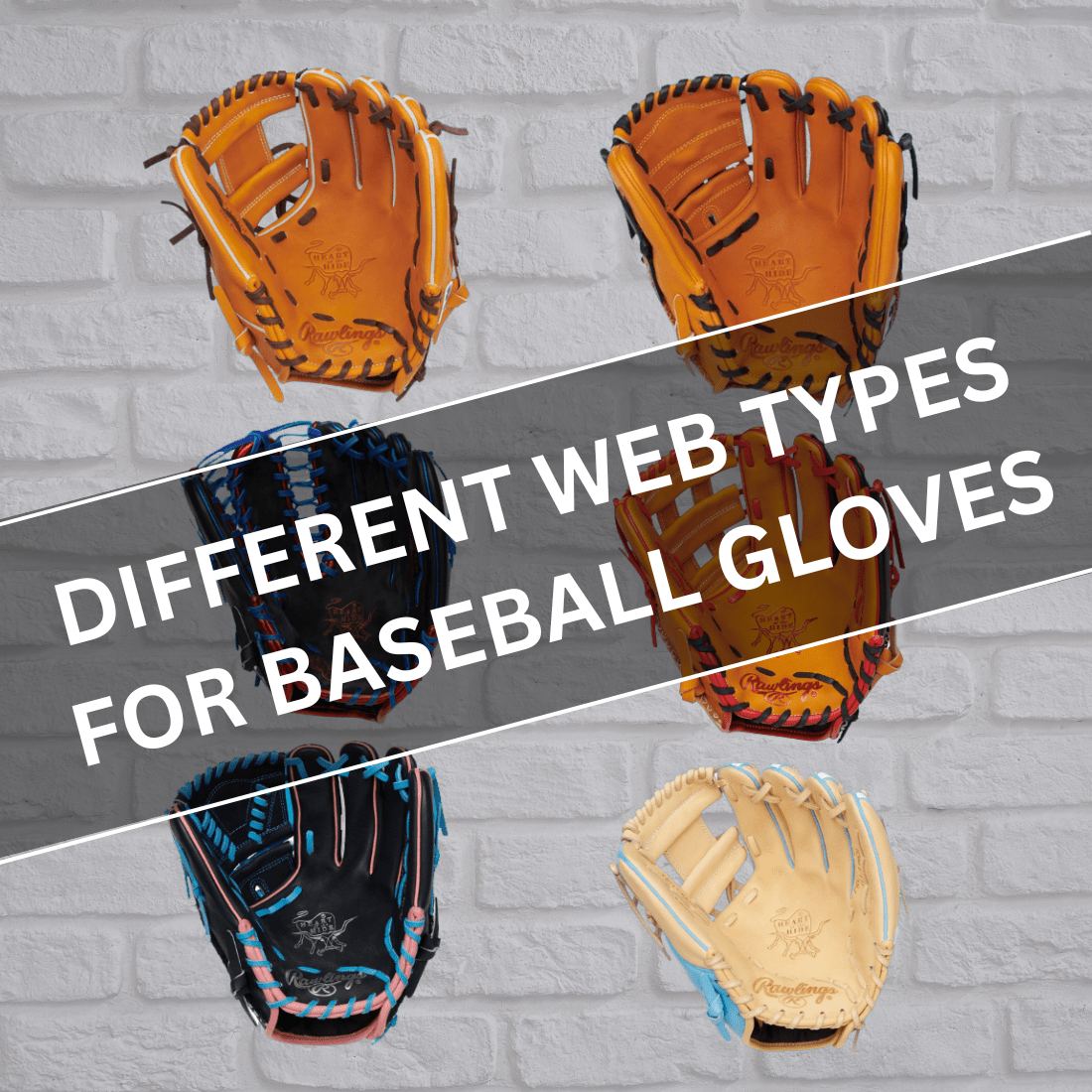 Glove Web Types: Different Types of Baseball Glove – HB