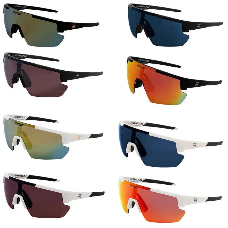 Under Armour Gametime Jr. Youth White/Blue Sunglasses