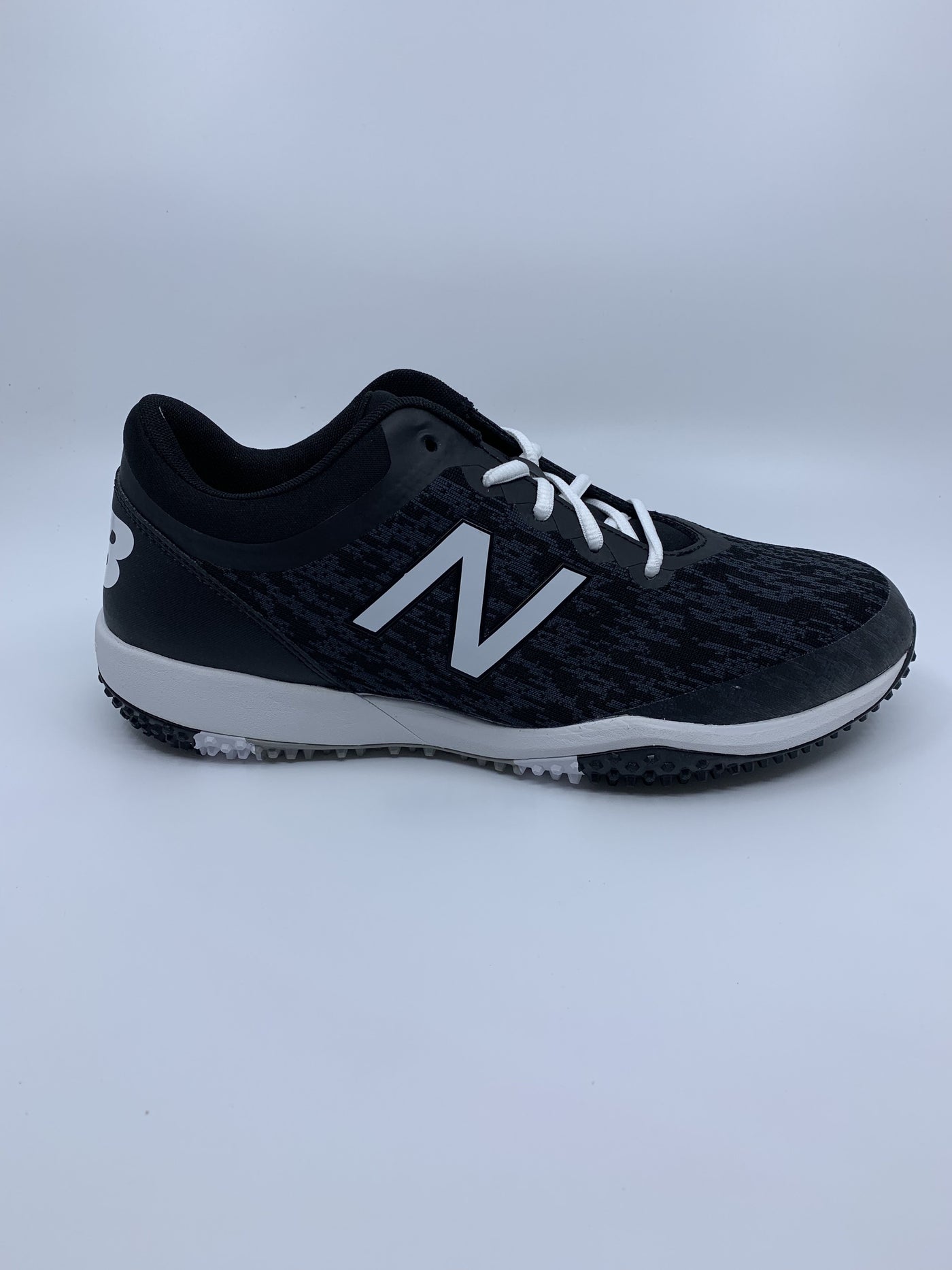 New Balance Men's T4040v5 Baseball and Softball Turf: Black and White ...