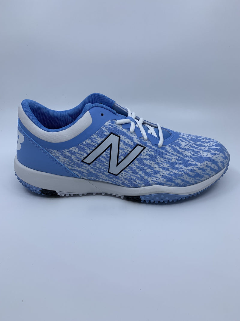 New Balance Men's T4040v5 Baseball and Softball Turf: Carolina Blue