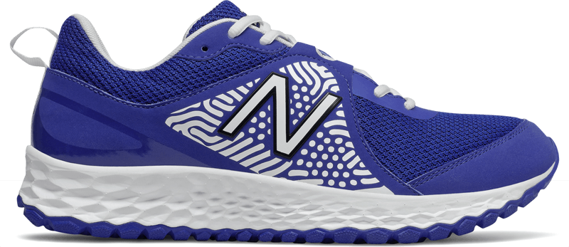 royal blue new balance turf shoes