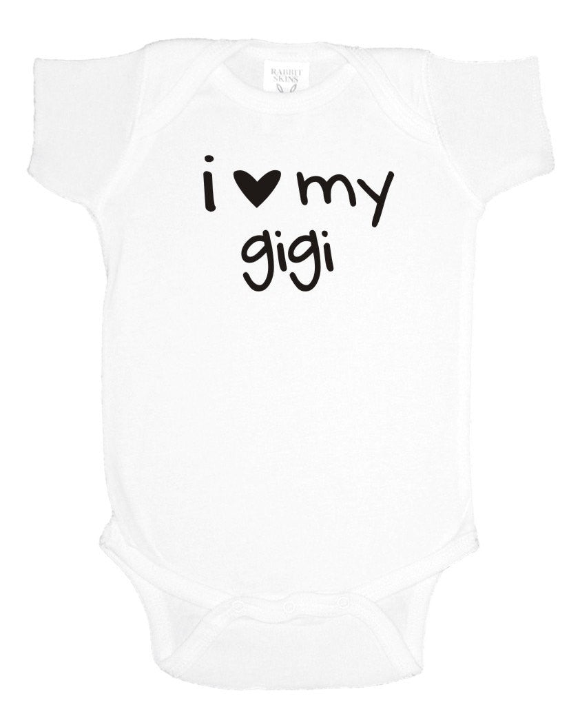 i love my gigi onesie