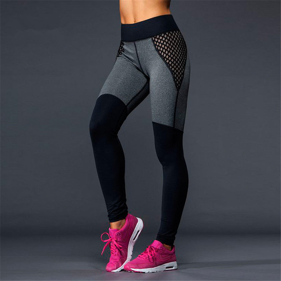 mesh yoga pants