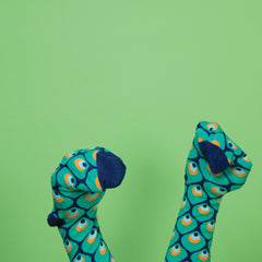 Peacock socks