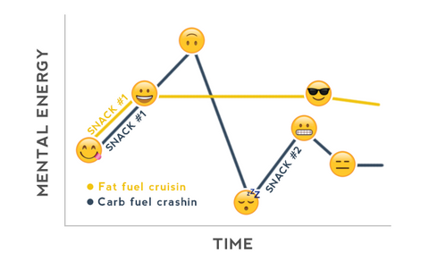Energizing Fats vs Carb Crashes