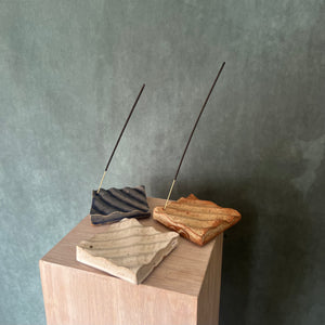 Ross Kunze Ceramic Wavy Incense Holders - FLOWERKRAUT