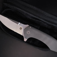 alliance designs vi knives al010 mini veneno titanium framelock satin