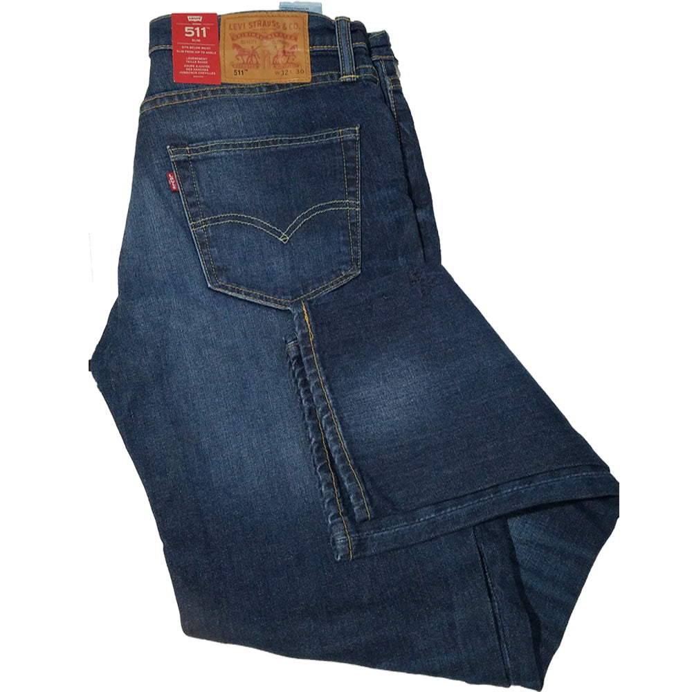 Levi&#39;s Blue &#39;511&#39; Slim Fit Jeans, Men&#39;s - Sale Offer