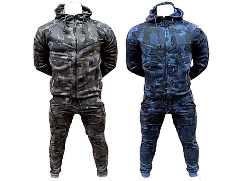 nike blue camo tracksuit