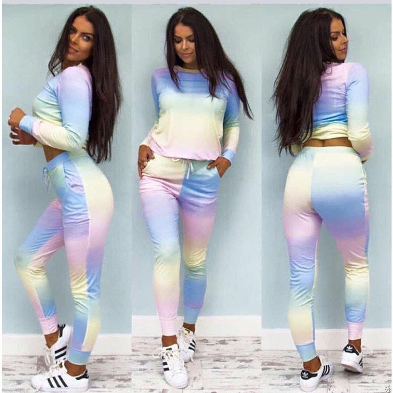 ladies 2 piece tracksuits