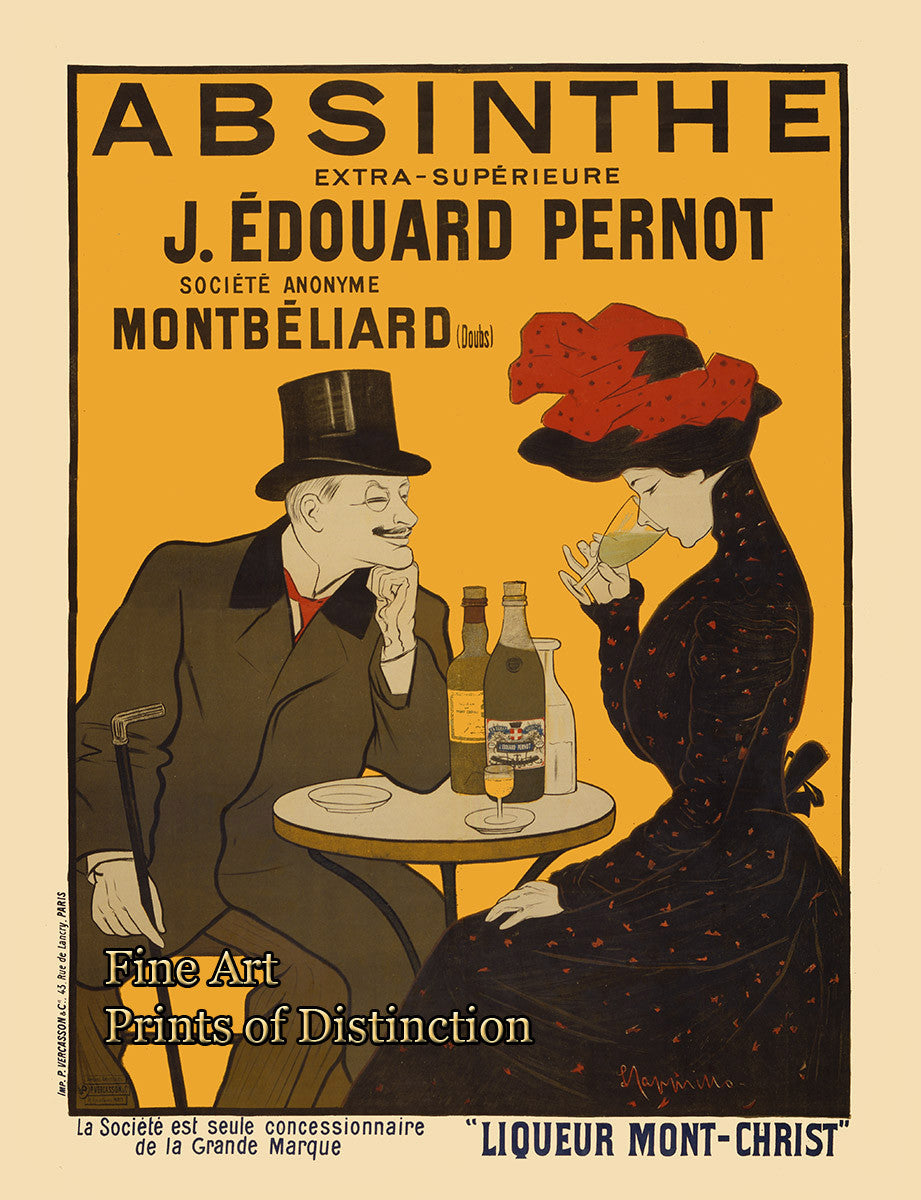 Absinthe French Advertising Print | Brandywine General Store