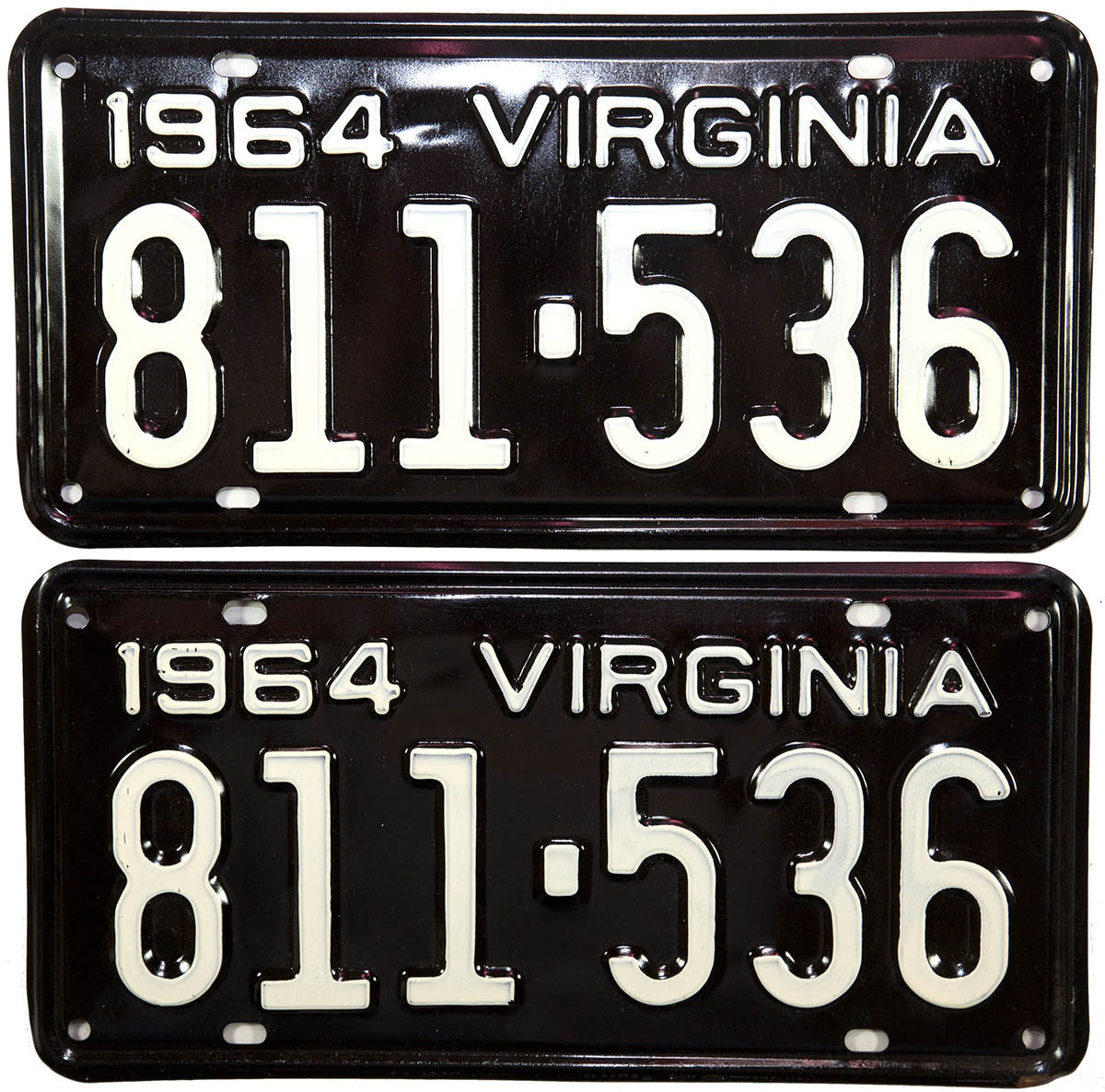 1964 Virginia License Plates Brandywine General Store