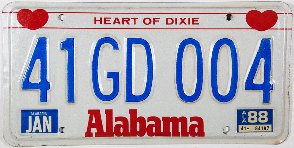 Simple Alabama antique car plates with Best Modified