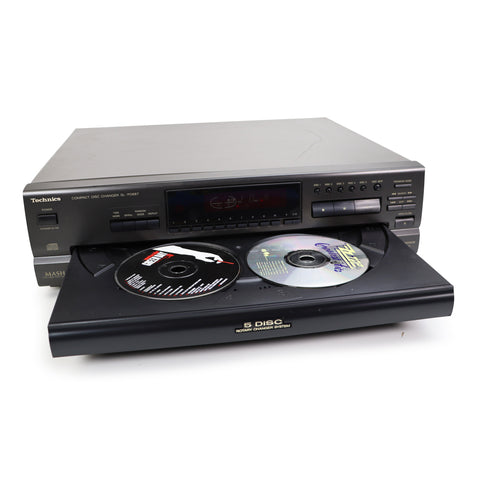 technics sl-pd687 5 disc changer cd player