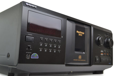 sony 300 disc cd player