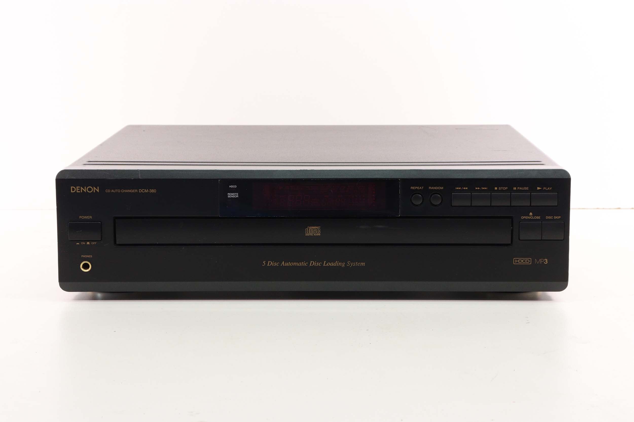 Denon DCM-380 5-Disc Automatic Disc Loading System (No Remote)