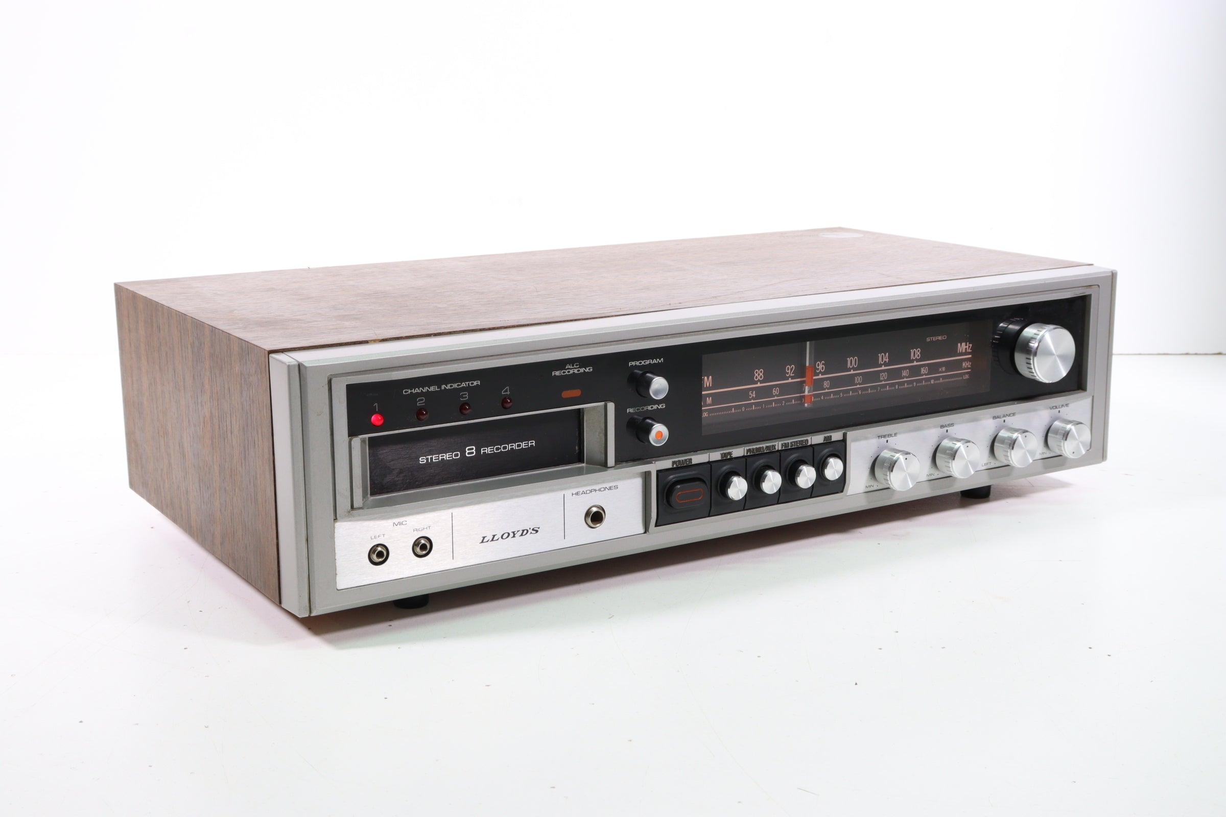 Lloyd's AM FM Multiplex 8-Track Recorder and Player (WON'T PLAY)