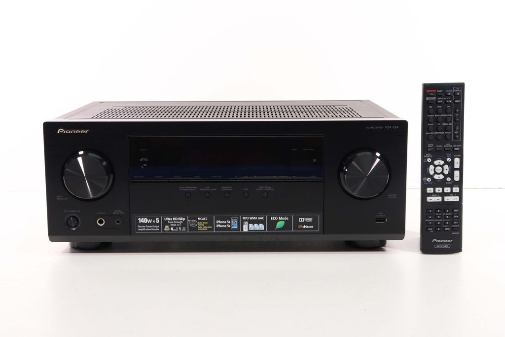 PIONEER VSX-524 Audio Video Multi-Channel Receiver (With Remote)