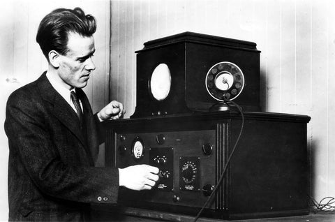 THE ELECTRIC TELEVISION INVENTOR PHILO FARNSWORTH