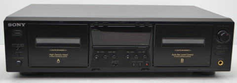 sony dual cassette player and recorder combo