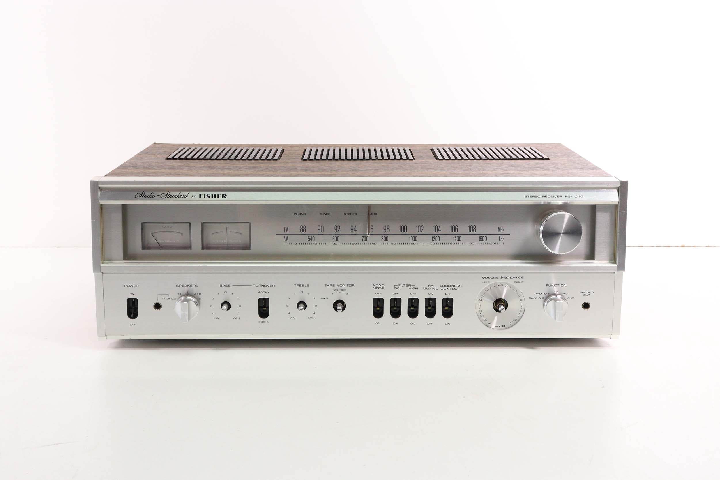 FISHER Studio Standard RS-1040 Integrated Stereo Receiver (As Is)