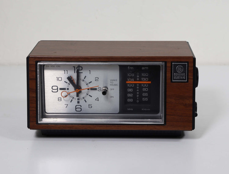 Vochtigheid klasse Bedrog GE General Electric Dial Hong Kong Vintage Alarm Clock Radio