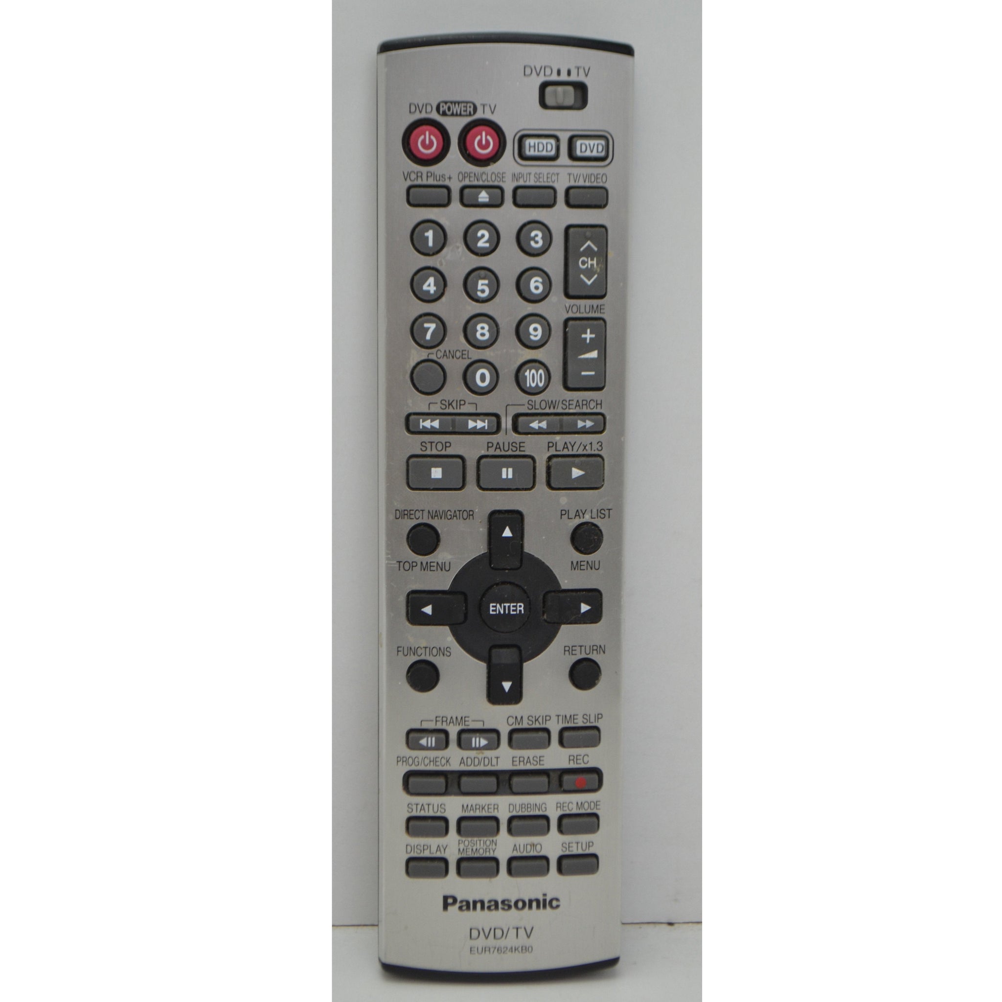 HDD Recorder and VCR Player Remote Transm