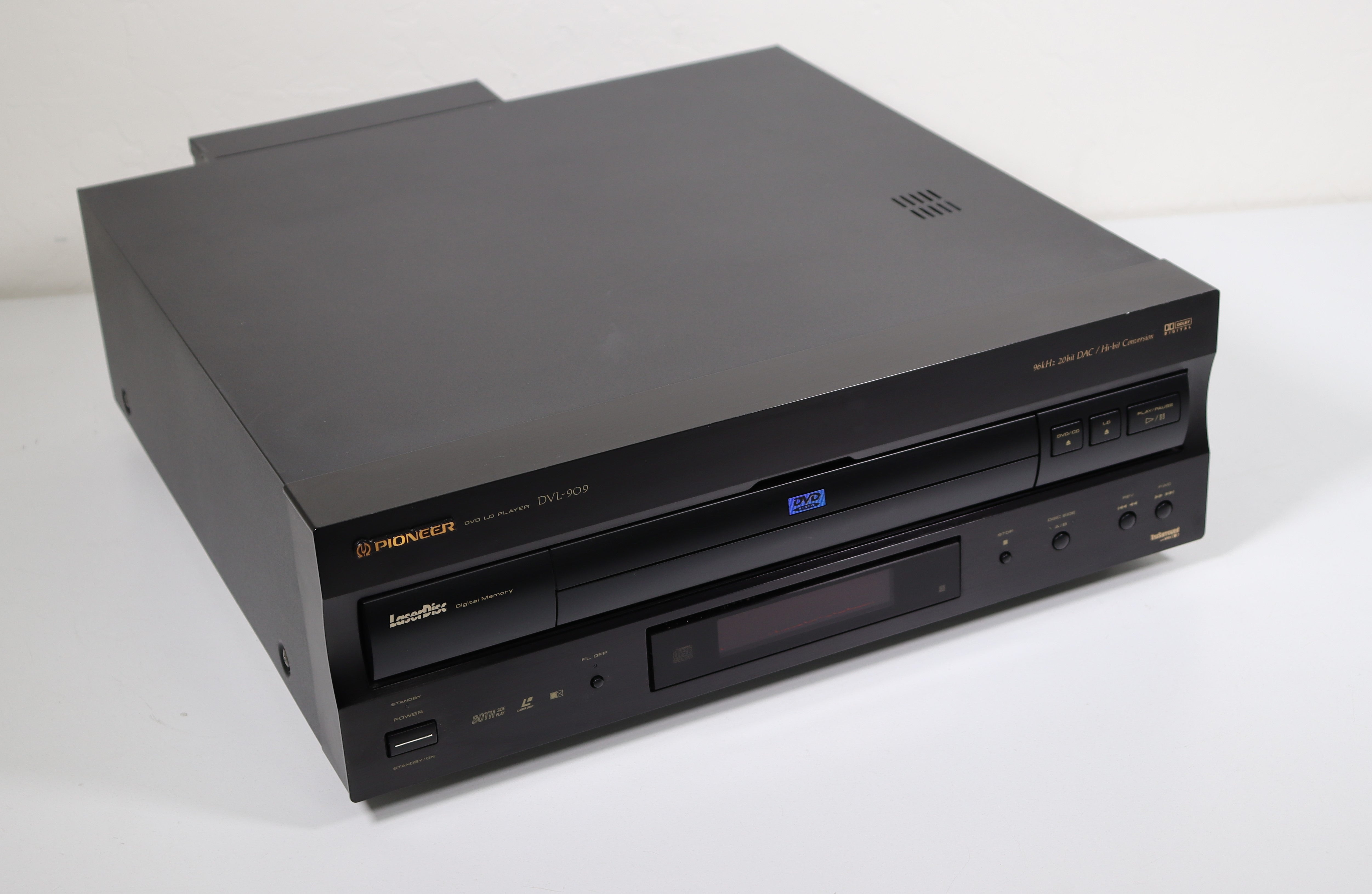 Pioneer DVL-909 DVD LD LaserDisc Player Both Side Play S-Video