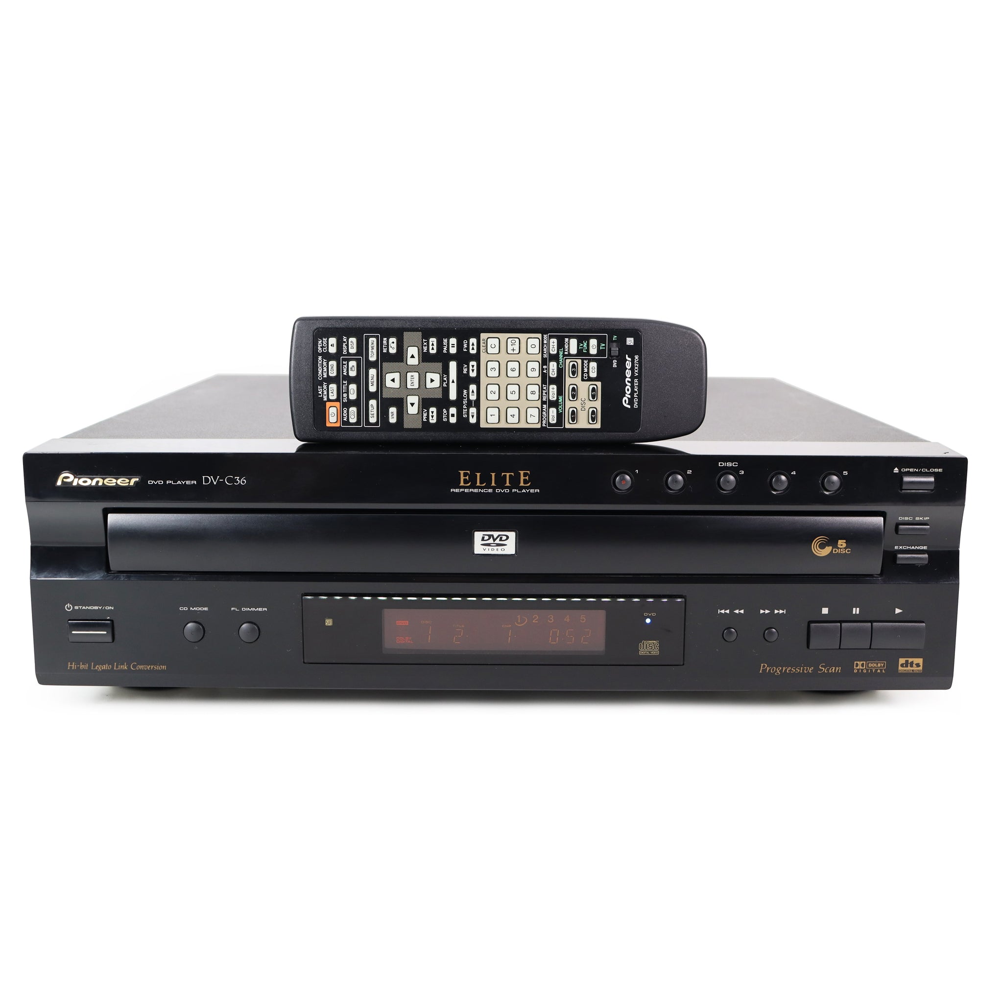 Briljant twintig dam High End Refurbished Pioneer Elite CD DVD Player Changer for sale