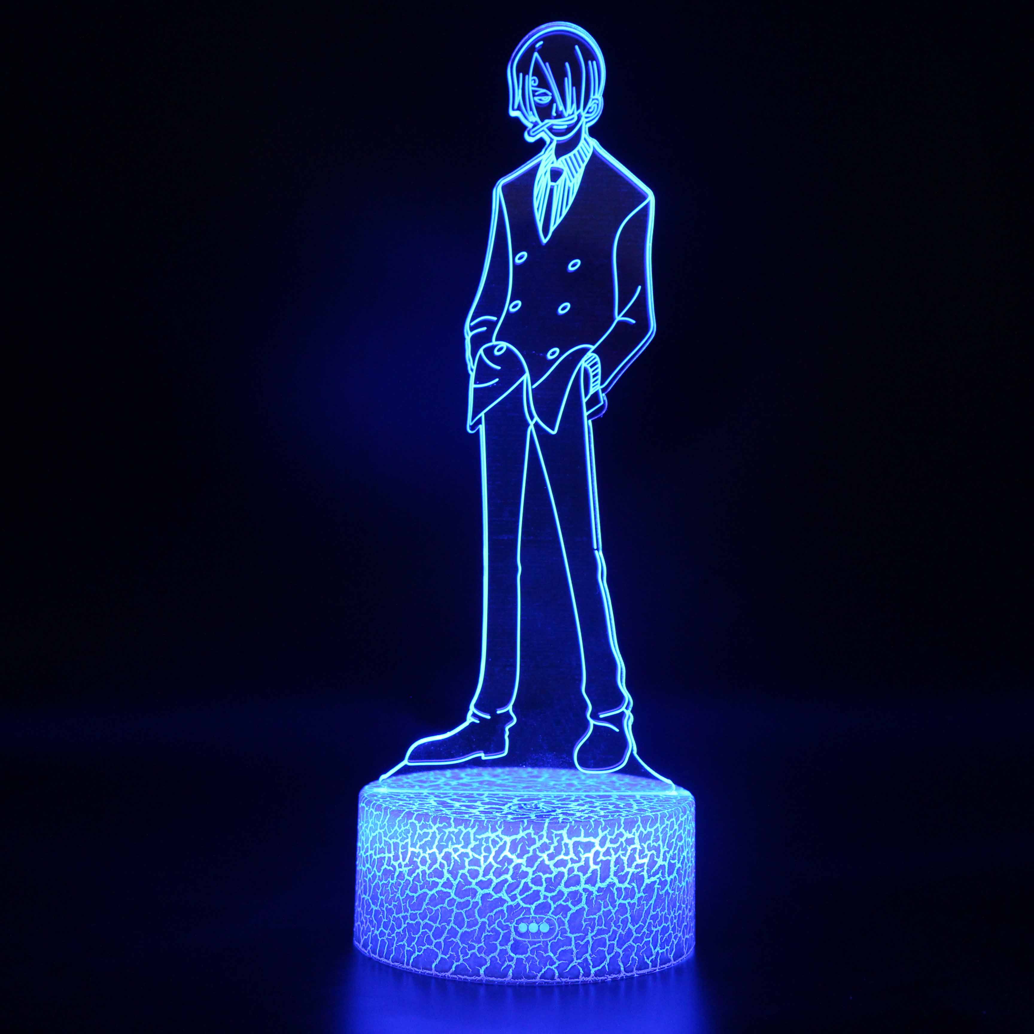 One Piece Character 3D Optical Illusion Lamp - 3D Optical Lamp product image