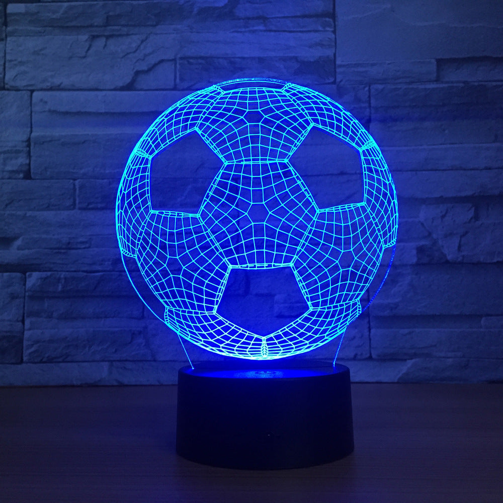 Football Soccer 3D Optical Illusion Lamp – 3D Optical Lamp