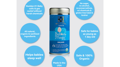 The Gentle Guide to Baby Sleep and the Magic of "Babies Magic Tea"